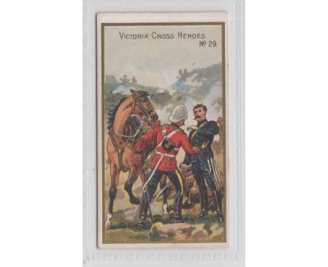 Cigarette card, Taddy, Victoria Cross Heroes (21-40), type card, no 29 (gd) (1)