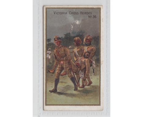 Cigarette card, Taddy, Victoria Cross Heroes (21-40), type card, no 39 (sl mark to front, gd) (1)