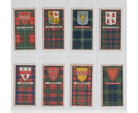 Cigarette cards, Duncan's, Scottish Clans (green) (8/30) (gd)