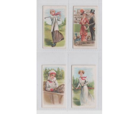 Cigarette cards, Wills (Scissors), Sporting Girls (set, 30 cards) (gd/vg)