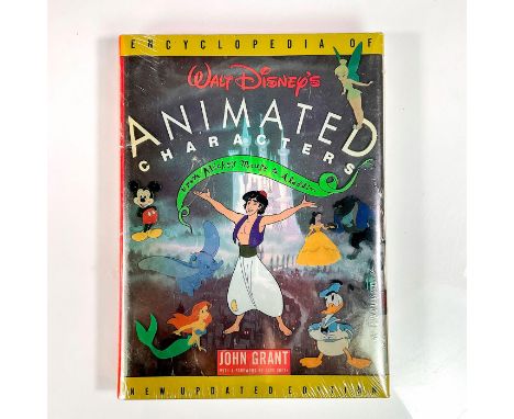 A 384-page hardcover book 'Encyclopedia of Walt Disney's Animated Characters, From Mickey Mouse to Aladdin'. A guidebook for 