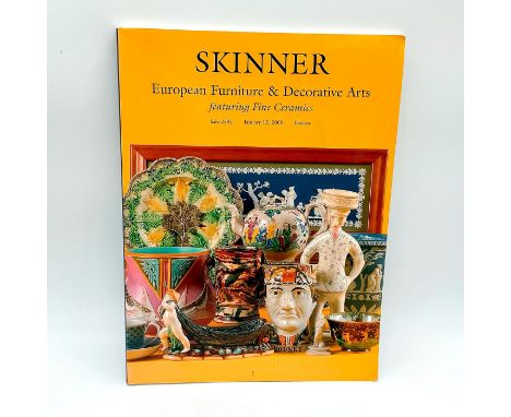 Sale 2394. European &amp; Asian Furniture &amp; Decorative Arts, Featuring Fine Ceramics &amp; Silver.Depth: 0.5in. 140 pages