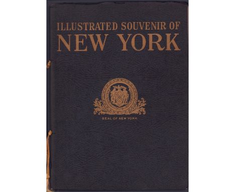 A Visible Story Of New York Soft covered book containing 64 pages, published in 1937 by Supervue Map and Guide Company and by