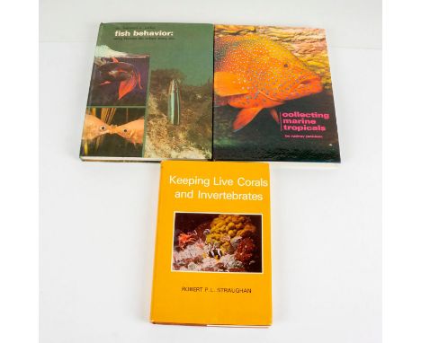 Vintage handbook on the proper care for tropical fish and live corals.Measurements on the tallest book: 8.5"L x 11.25"H. #Har