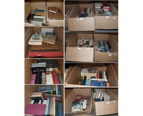 Large Collection of Assorted Books, including a large quantity of Trollope Society, travel/guide books, modern literature, hi