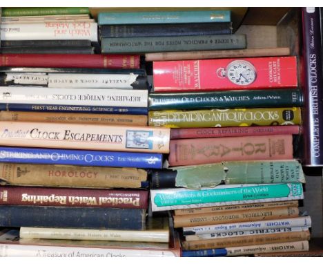 Horological related books, to include Smith (Eric) Striking and Chiming Clocks, Haswell (J.Eric) Horology, Palmer (Brooks) A 