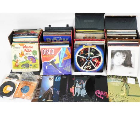 Various records, large quantity of popular music, Shirley Bassey, other 33rpm, Led Zeppelin, debut album Atlantic Records Ste