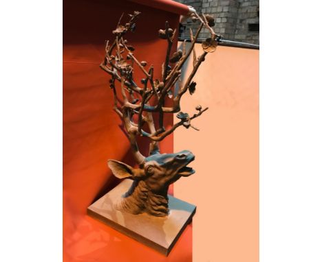 LARGE STAG BRONZE