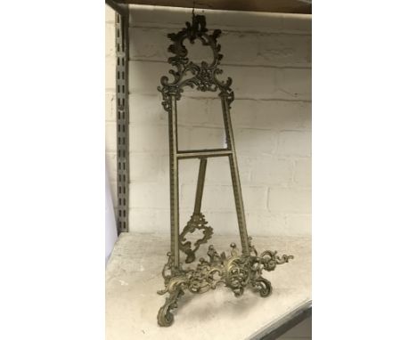 BRASS PICTURE EASEL - 55 CMS (H)