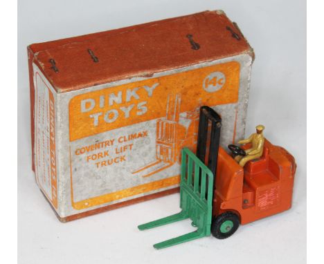 Dinky Toys 14c Coventry Climax Fork Lift Truck.