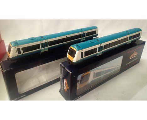 OO scale Bachmann 32-453, class 170/2, D.M.U two car unit, Anglia Railways in excellent, box has wear. P&amp;P Group 1 (£14+V