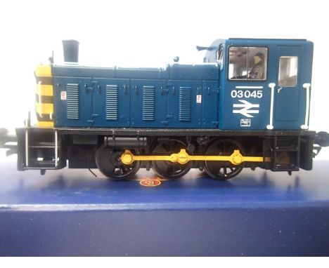 Bachmann 31-362A, class 03 diesel, blue 03045 in excellent condition, box with storage wear. P&amp;P Group 1 (£14+VAT for the