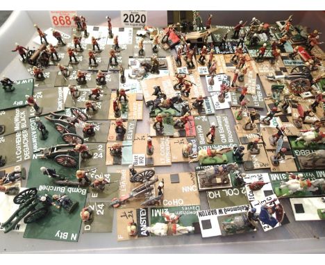 Selection of Wargaming military 1/72 scale figures, mostly plastic, finished to an excellent standard. P&amp;P Group 2 (£18+V