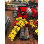 Craftsman 1/2" Cordless Drill, 1/4" Impact Driver Kit, 20 Volt, (2) Batteries, Charger, Bag