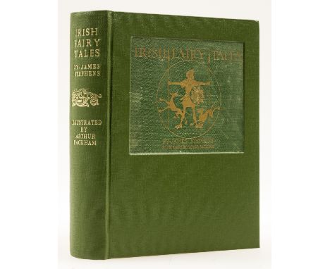 NO RESERVE Rackham (Arthur).- Stephens (James) Irish Fairy Tales, first trade edition, half-title, 16 colour plates and black