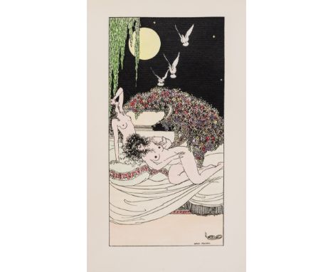 Louÿs (Pierre) The Songs of Bilitis, limited edition signed by the artist, illustrations by Willy Pogany, all hand-coloured, 