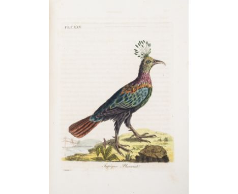 Birds.- Latham (John) A General History of Birds, 10 vol. in 5, first edition, list of subscribers, 193 hand-coloured etched 
