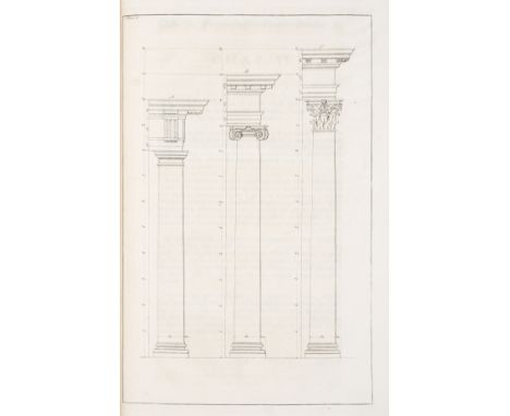 Architecture.- Wood (John) The Origin of Building: Or, The Plagiarism of the Heathens Detected, 5 parts in 1 vol., first edit