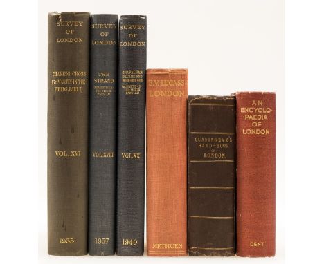 NO RESERVE London.- Cunningham (Peter) Hand-Book of London, Past and Present, new edition, extra-illustrated with tipped-in p