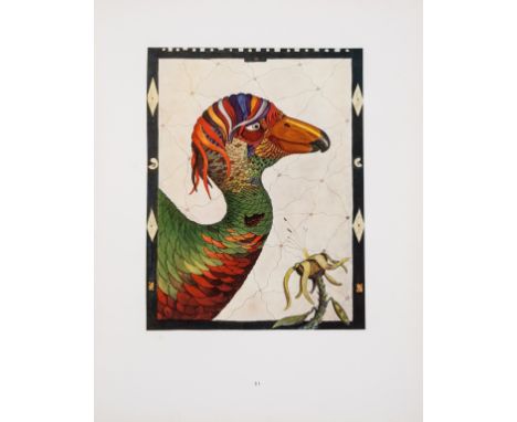 V[ickers] (V[incent] C[artwright]) The Google Book, second edition (first trade edition), 25 coloured plates by Vickers, ink 