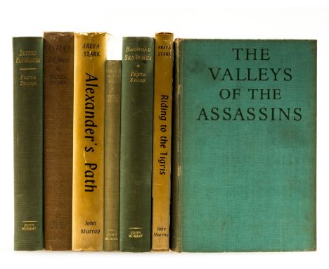NO RESERVE Stark  (Freya) Beyond Euphrates: Autobiography 1928-1933, 1951; Ionia, A Quest, 1954; Alexander's Path, dust-jacke