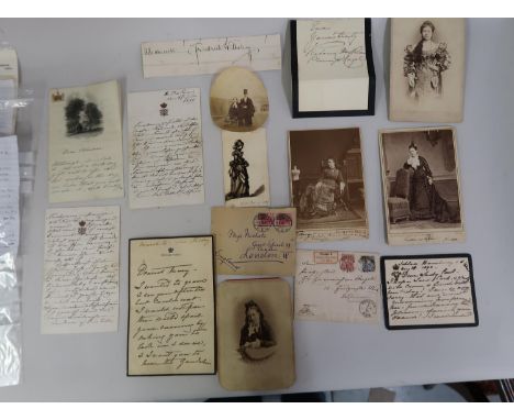 Six page autographed letter from Victoria, Empress Frederick of Germany, written in German, to Angeli, the Austrian court pai