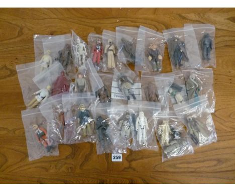 Collection of 25 Star Wars Return of the Jedi, Empire Strikes Back and other Kenner figure inc. Lando Caleissian Chewbacca et