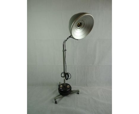 Interesting Converted extendable Hospital UV Lamp of enamelled green design 