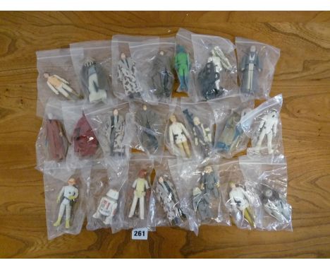 Collection of 25 Star Wars Return of the Jedi, Empire Strikes Back and other Kenner figure inc. Darth Vader ANH, Gammorean Gu