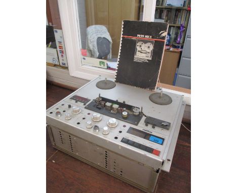 A Revox PR99 Mk II reel to reel tape recorder A/F 