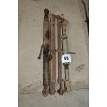 Tamkin Ferguson top link; 2x Ferguson top links and adjustable Massey Ferguson top link.