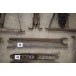 2x radius arms.