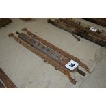 9-hole draw bar and Massey Ferguson stays.