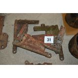 MIL loader front brackets.