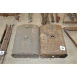 2x Ferguson TED fuel tanks.