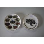 Two collector’s plates.