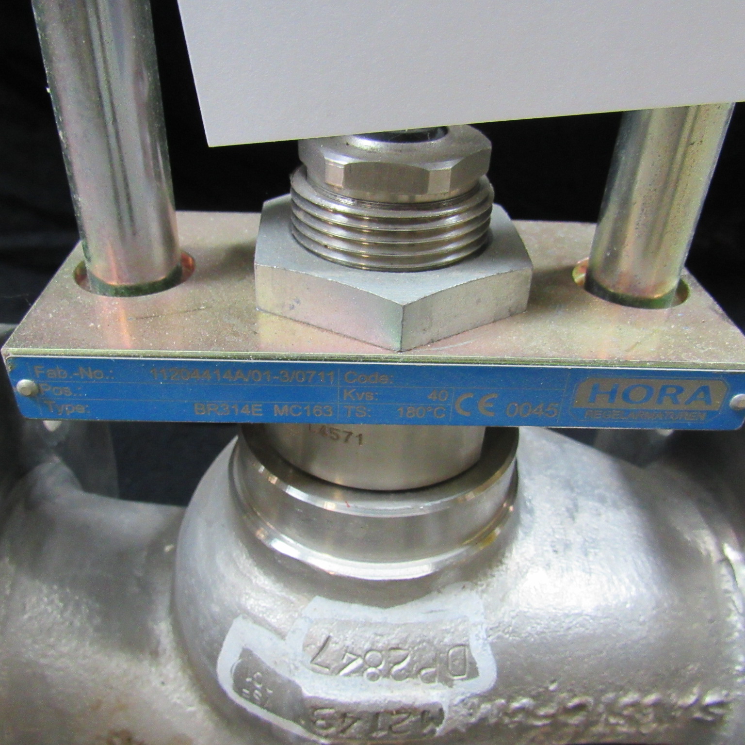 HORA MC 163/24 ACTUATED VALVE