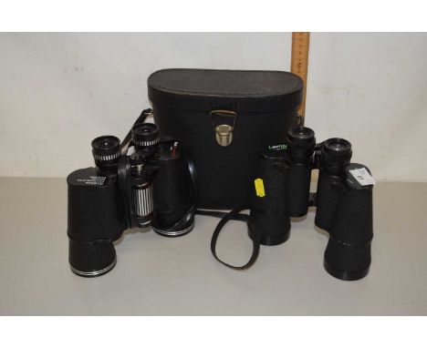Two pairs of vintage binoculars