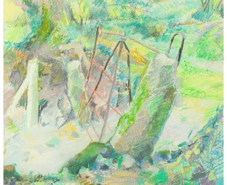 William TUDOR (1920-1990) Cornish Gate Pastel on paper, signed, 37 x 43.5cm, 57 x 64cm framed.
 
Shipping is available from £