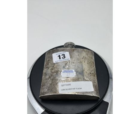 H/M SILVER HIP FLASK