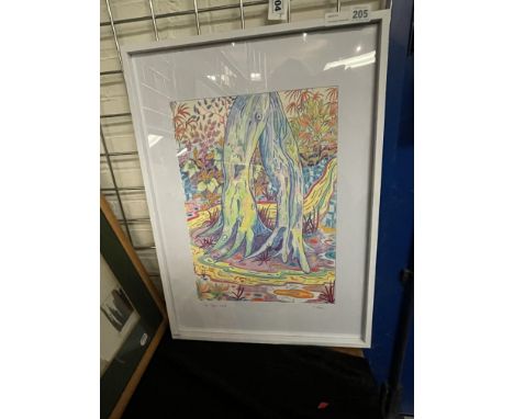 THE MAGIC WOOD PEN, PENCIL &amp; INK BY S CRAN 29CMS X 42CMS - NEW ARTIST