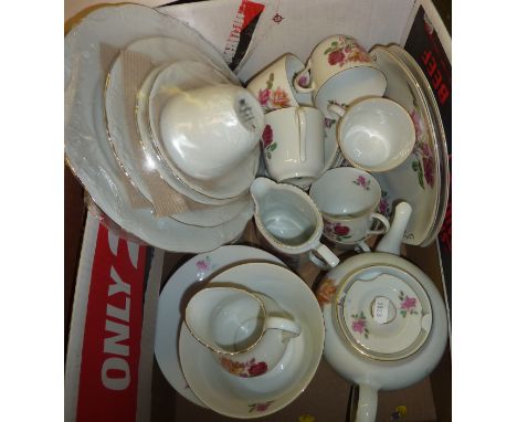 Rockley single plate setting in original box and wrapper and a Victorian china Czechoslovakian tea set