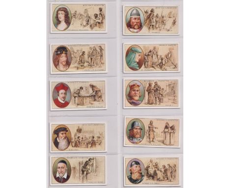 Cigarette cards, Mitchell's, 4 sets, Famous Scots, (50 cards), Empire Exhibition Scotland 1938 (25 cards), Clan Tartans 'A Se