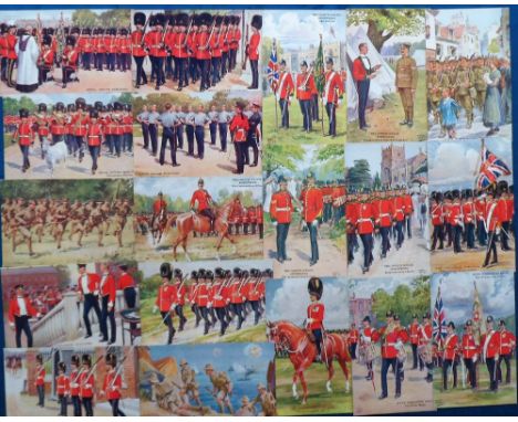 Postcards, Military, a mixed selection of approx. 43 cards from the Gale &amp; Polden published Ceremonial and Active Service