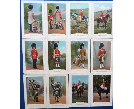 Postcards, Military, a good selection of 25 deckle edge and embossed border military cards, inc. Millar &amp; Lang published 