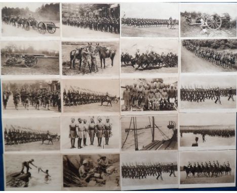 Postcards, Military, a selection of 34 Tuck published sepia photogravure cards of the European War 1914. Includes 'Our Indian