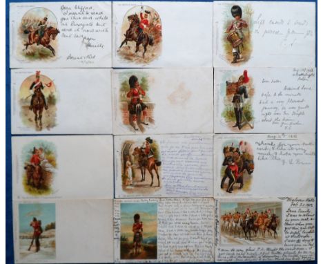 Postcards, Military, an early Tuck published selection of approx. 26 cards (all undivided backs) illustrated by Harry Payne f