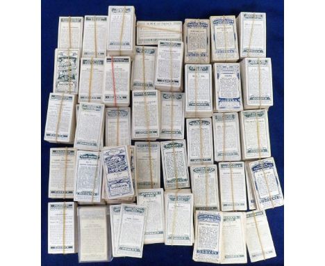 Cigarette cards, Ogden's, a large quantity of Sport related cards, part-sets with duplication throughout, many different seri