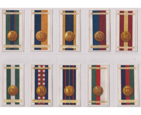 Cigarette cards, Mitchell's, 8 sets, Army Ribbons &amp; Buttons, Famous Crosses, First Aid, London Ceremonials, Old Sporting 
