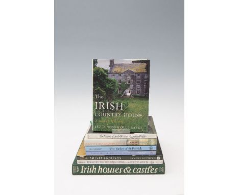 A COLLECTION OF BOOKS RELATING TO THE IRISH COUNTRY HOUSE including 'Burke's Guide to Country Houses Vol I' by Mark Bence-Jon
